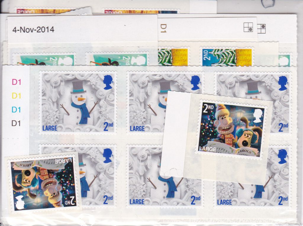 LARGE 2nd class stamps Philangles Shop